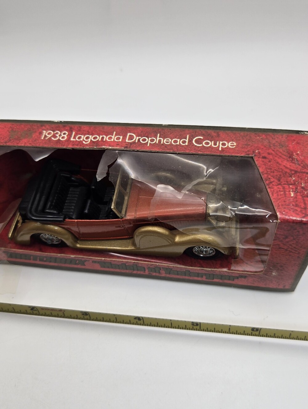 Matchbox "Models of Yesteryear" 1938 Lagonda Drophead Coupe (Y-11) - Picture 2 of 6